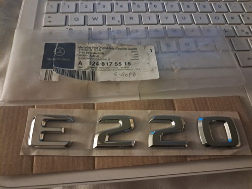 Mercedes w211 w212 stemma - mercedes,